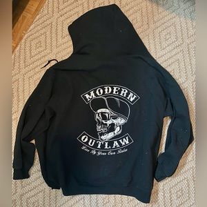 Men’s zip-up hoodie